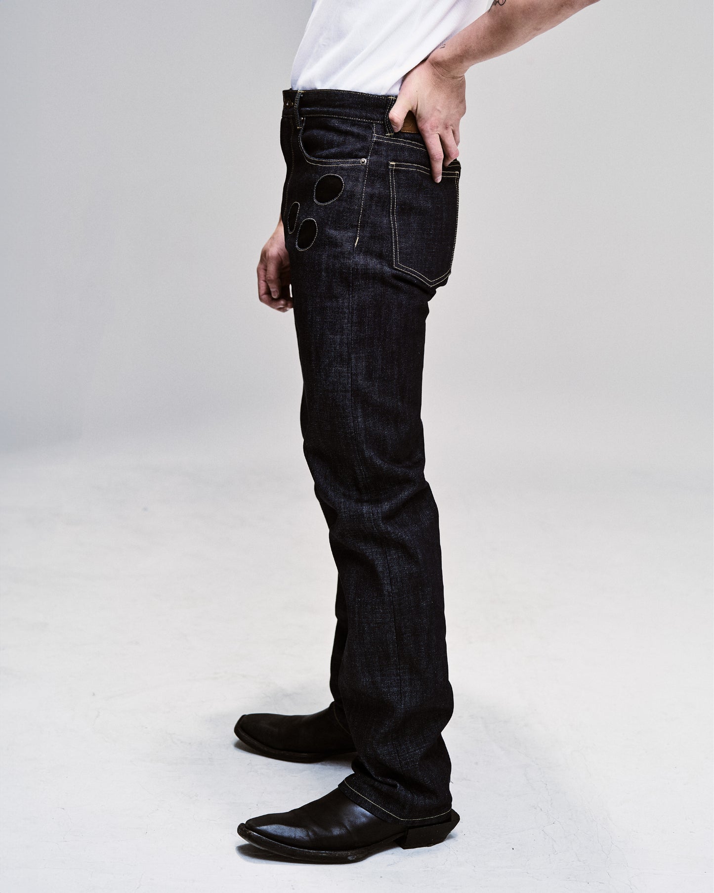2200CC blue denim jeans 